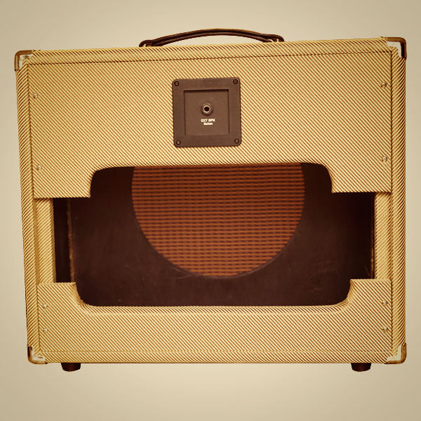 Juketone 12” Empty Tweed Speaker Cabinet