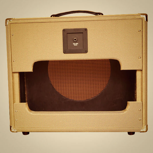 Juketone 12” Empty Tweed Speaker Cabinet
