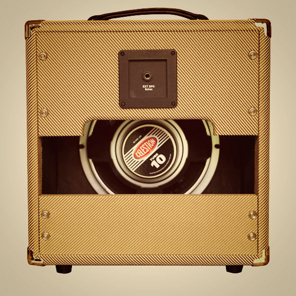 Juketone 10” Loaded Tweed Speaker Cabinet
