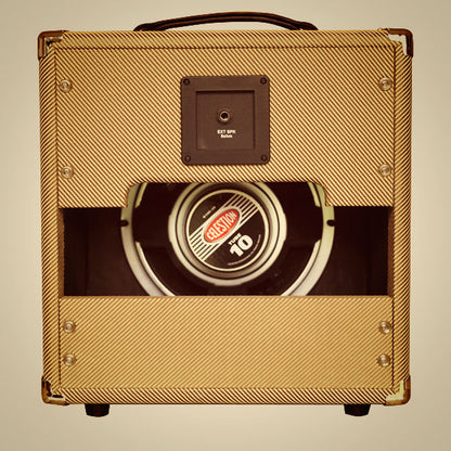 Juketone 10” Loaded Tweed Speaker Cabinet