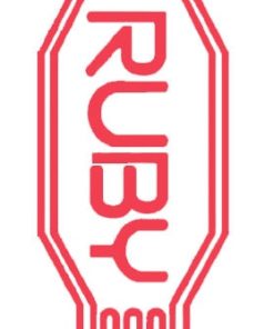Alternative view of ruby tubes 12ax7